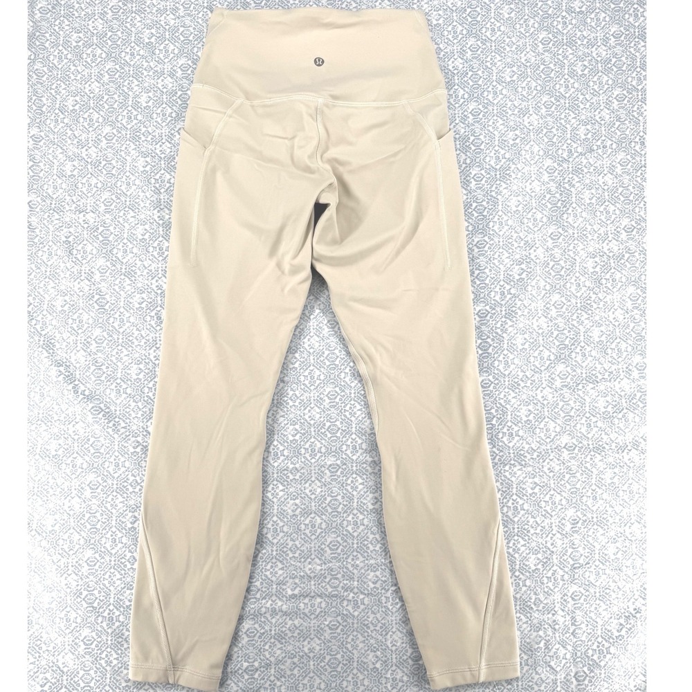 Lululemon Align High-Rise Pant with Pockets Tan Beige Size 6 LW5DU4S